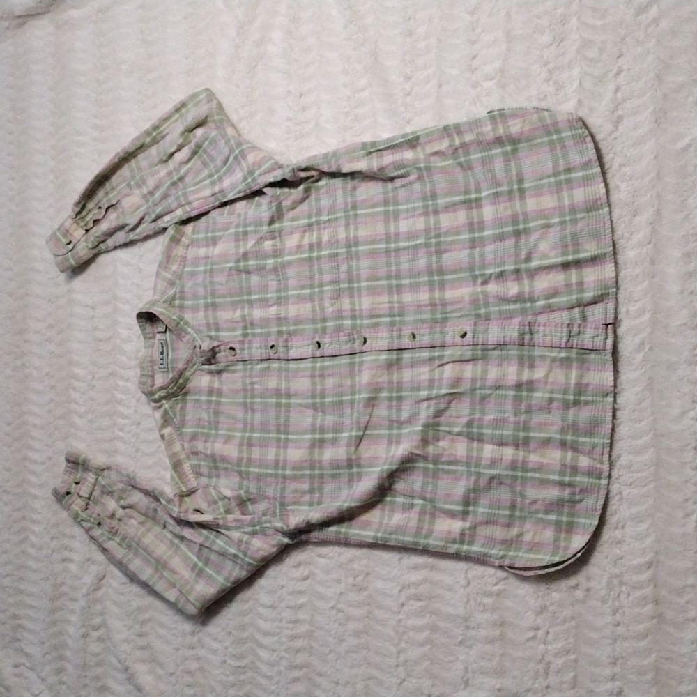 L.L Bean flannel long sleeve